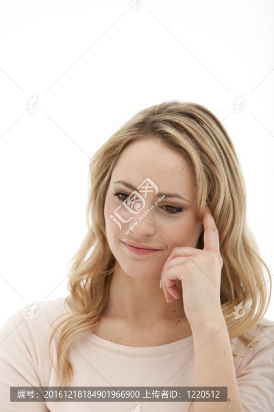 渴望的女人肖像