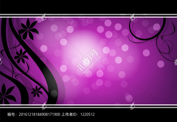 藝術(shù)項目的花卉背景