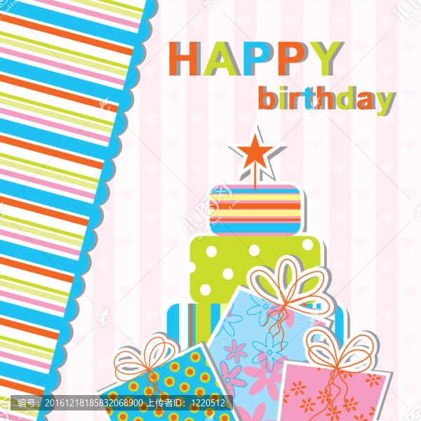 模板生日賀卡