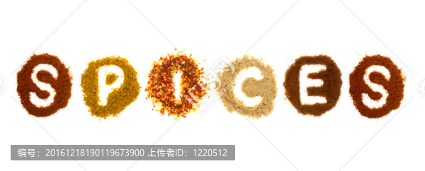 什錦香料拼字香料
