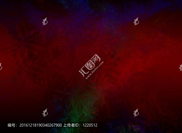 黑暗背景中紅色的抽象結(jié)構(gòu)