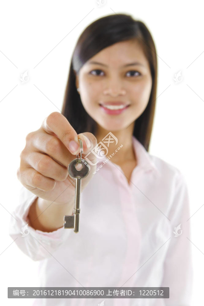 賣鑰匙的女人