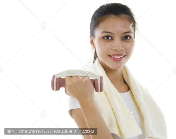 健身的女人