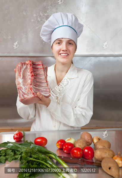 Cook生肉女人