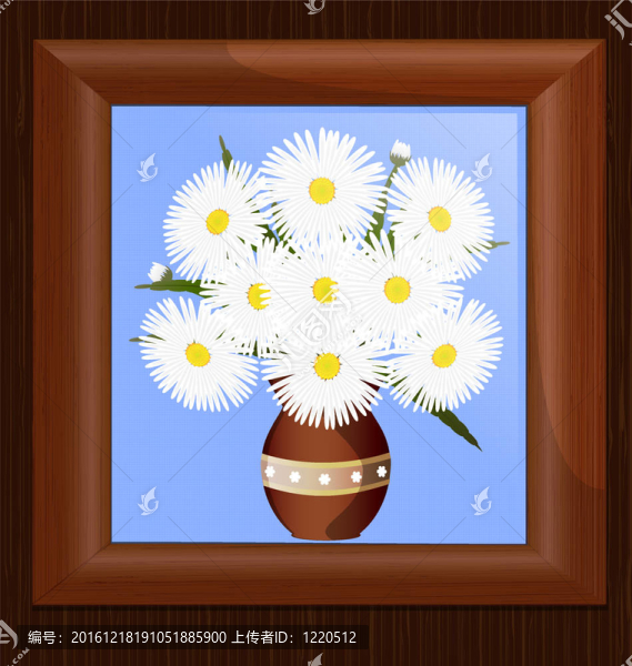 框架和雛菊