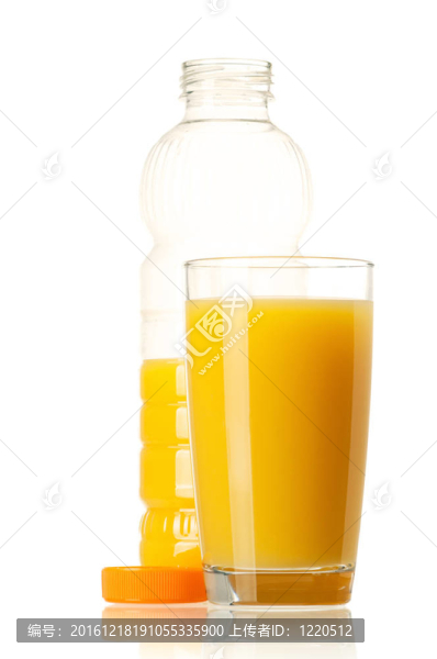 一瓶果汁