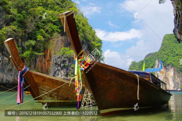 泰國長尾船；