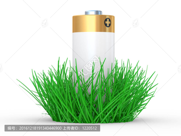 青草與電池；生態(tài)理念