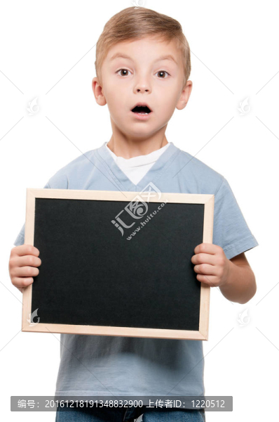 男孩的黑板