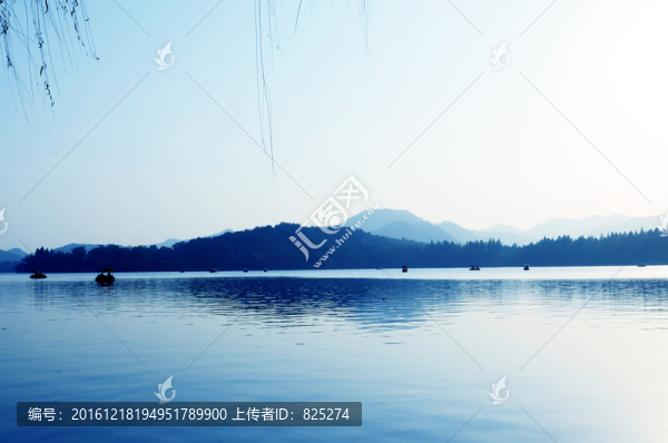 藍色西湖,西湖山水