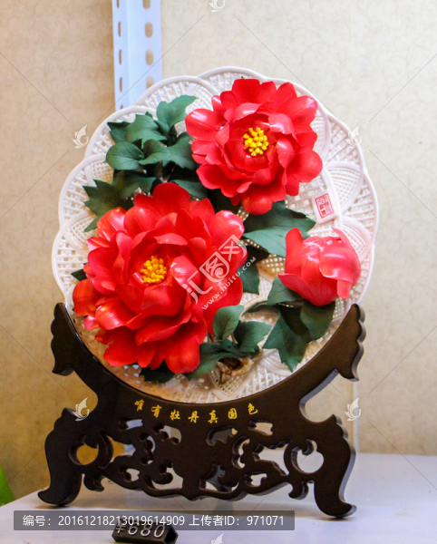菊花雕塑