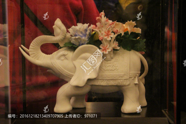 菊花雕塑