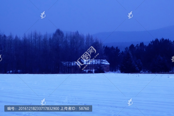 雪原人家