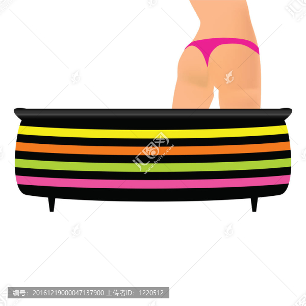 浴缸美女女孩身體