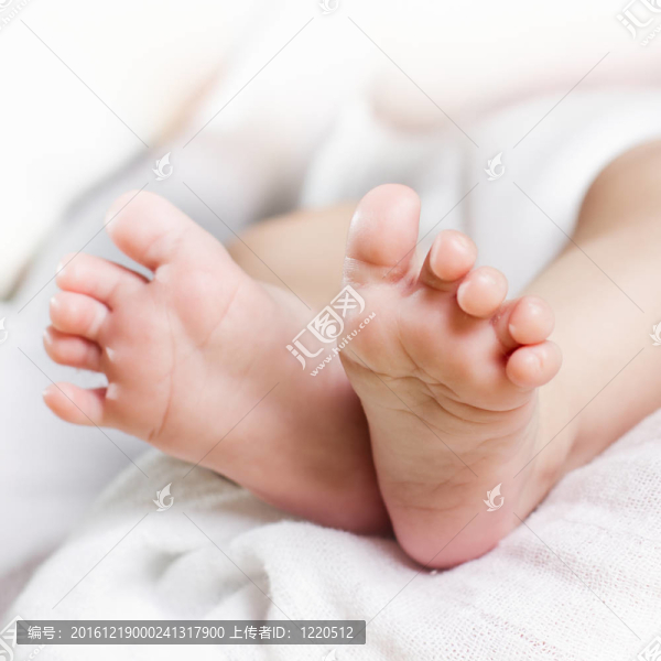 新生嬰兒的腳