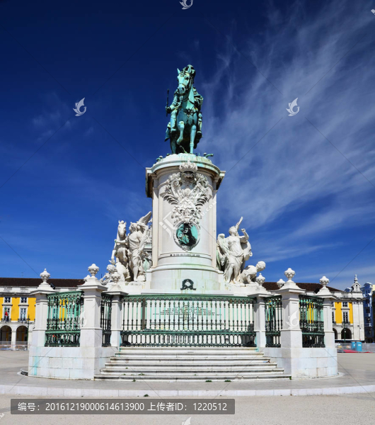 普拉查做商會(huì)（商業(yè)廣場(chǎng)）Lisbon,Baixa；