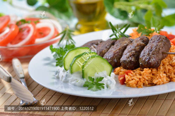 扒希臘肉丸子