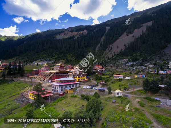 措卡寺全景