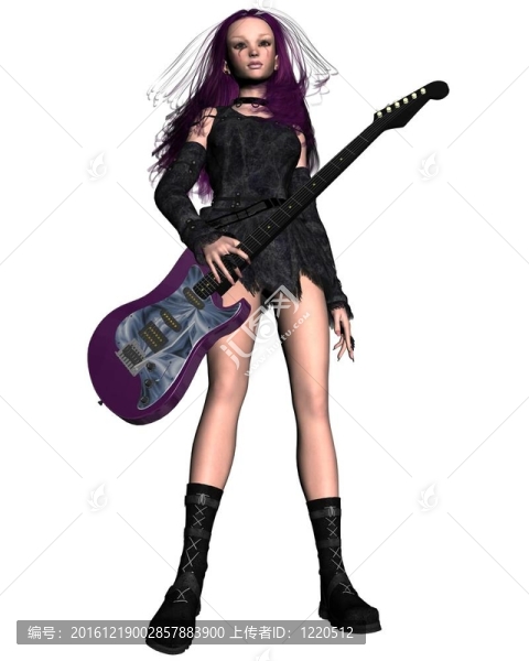 哥特女孩的吉他手-,1