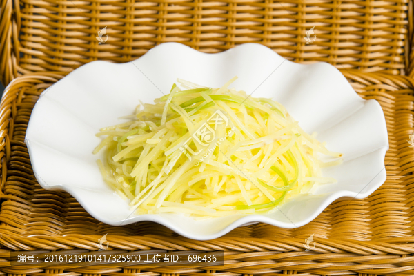 炒土豆絲,西芹
