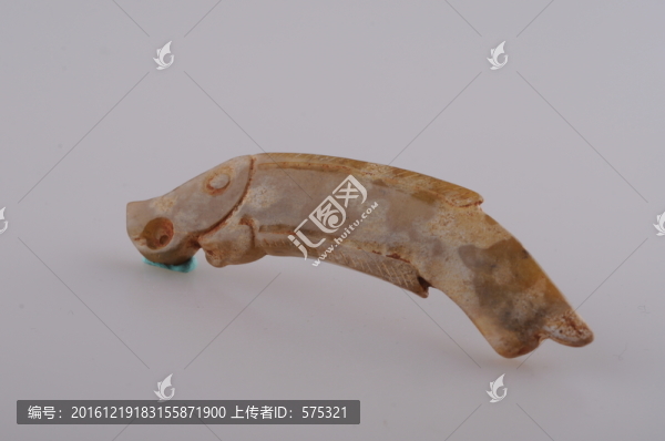 商代玉器,玉魚