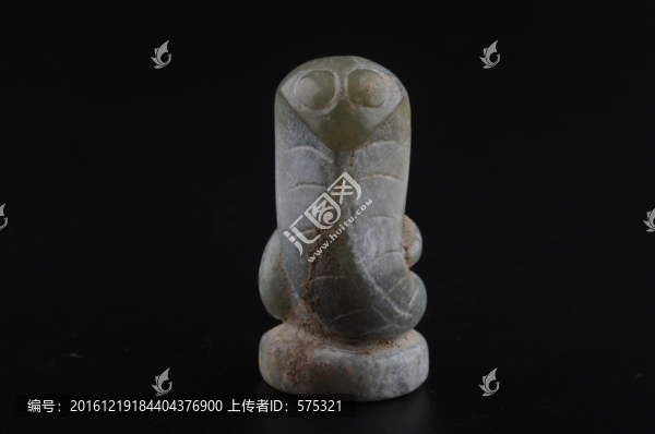 遼金玉器,和田玉玉蛇