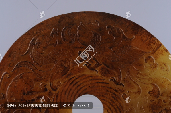 戰(zhàn)國玉璧,四靈玉璧