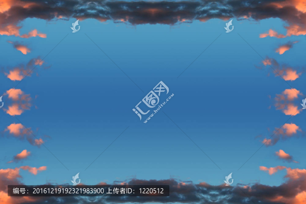 幀/背景-在日落云