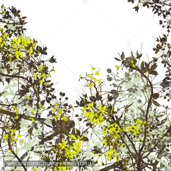 花卉藝術(shù)數(shù)碼繪畫(huà)背景