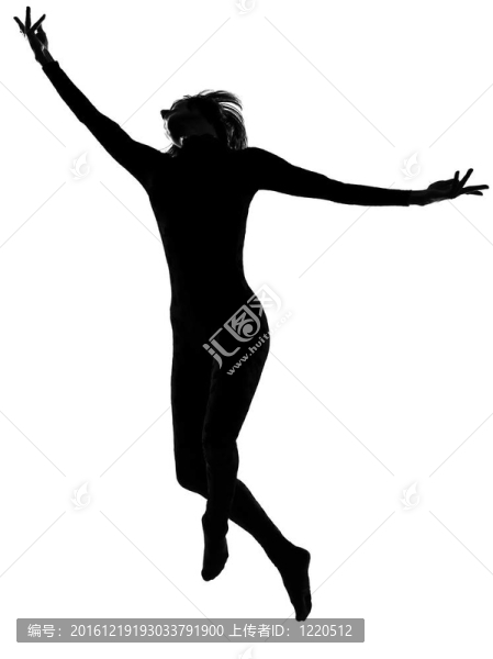 現(xiàn)代舞的女人