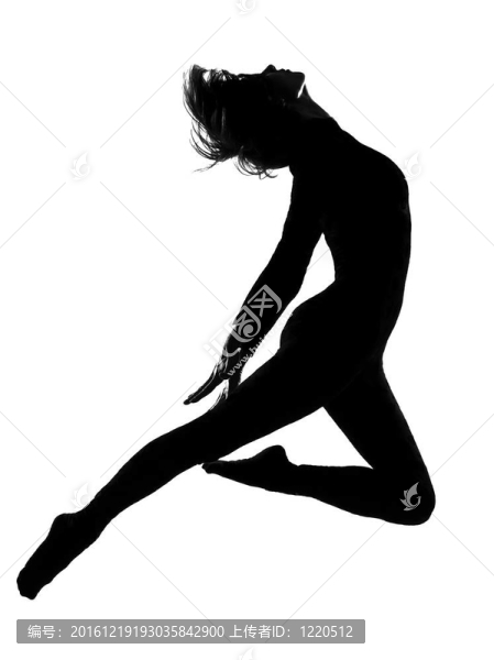 現(xiàn)代舞的女人