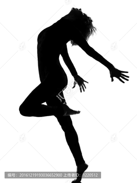 現(xiàn)代舞的女人