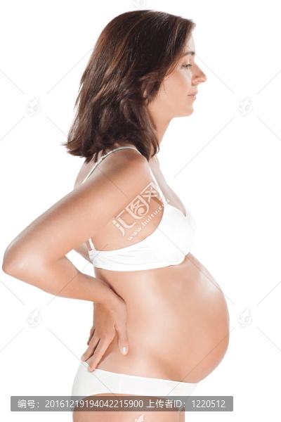 懷孕的女人
