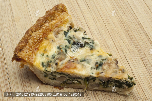 菠菜；蘑菇和蔥餅