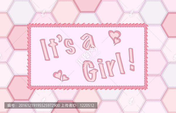 這是一個(gè)女孩拼湊