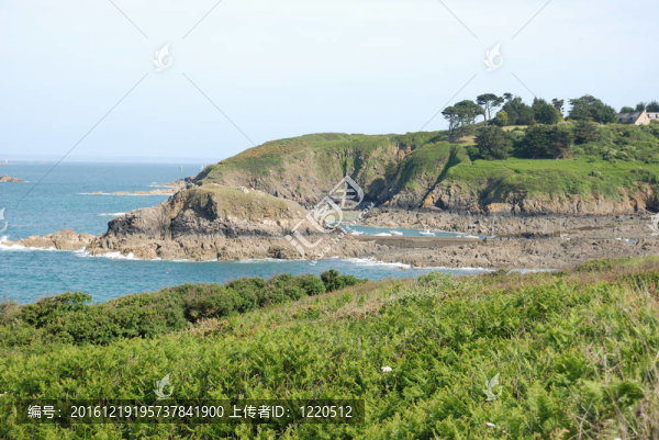 布列塔尼地區(qū)海岸碼頭portrieux,ST