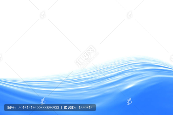 藍(lán)色的水