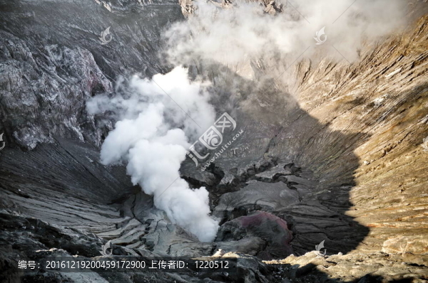 吸煙產生的火山