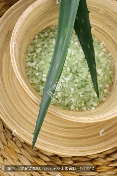蘆薈沐浴鹽