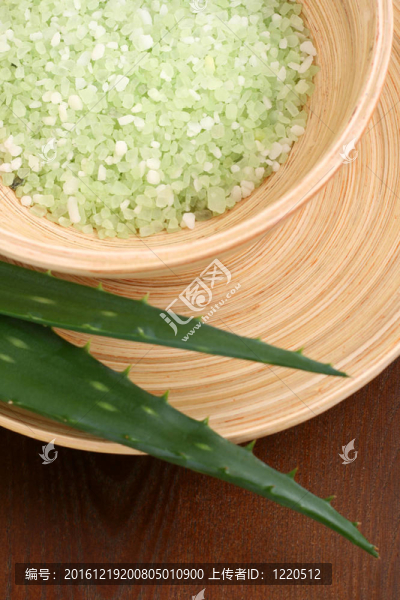 蘆薈沐浴鹽
