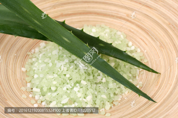 蘆薈沐浴鹽