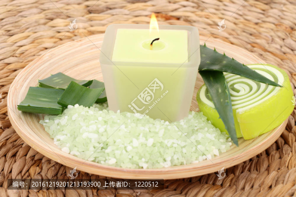 蘆薈沐浴鹽