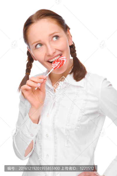 女人與棒棒糖