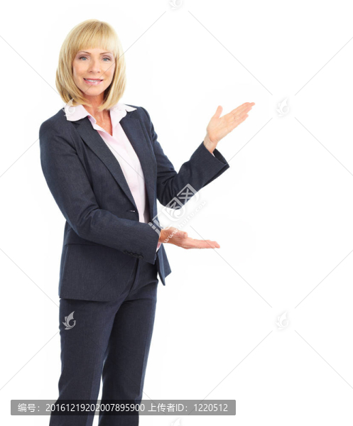 呈現(xiàn)業(yè)務(wù)的女人