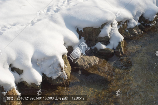雪和水