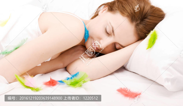 睡覺的女人