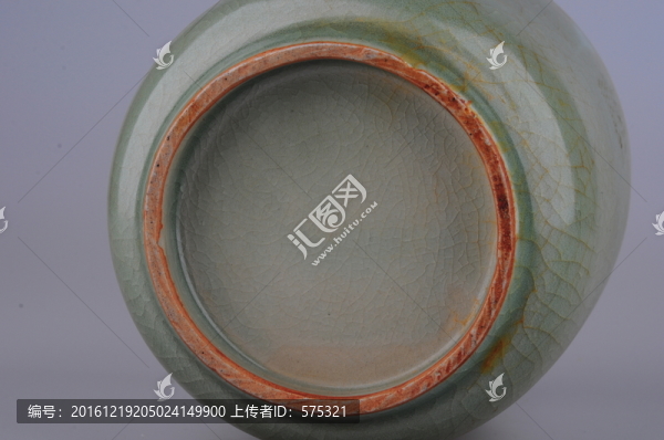 南宋瓷器,天青釉小罐