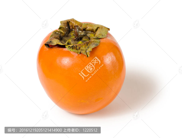 白底鮮柿