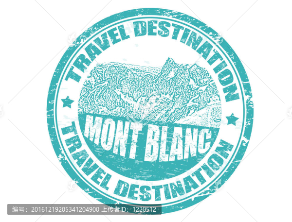 Mont,Blanc的郵票
