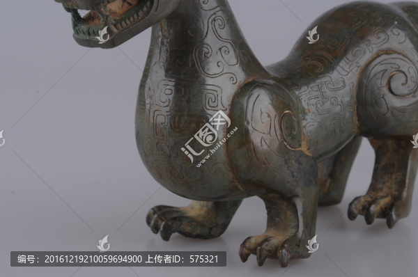 戰(zhàn)國青銅瑞獸